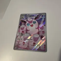 Pokemon TCG Wigglytuff 105/094 Phantasmal Flames Illustration Rare NM - Image 1