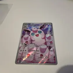 Pokemon TCG Wigglytuff 105/094 Phantasmal Flames Illustration Rare NM - Image 2