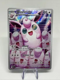 Pokemon TCG Wigglytuff 105/094 Illustration Rare Phantasmal Flames | Near Mint - Image 1