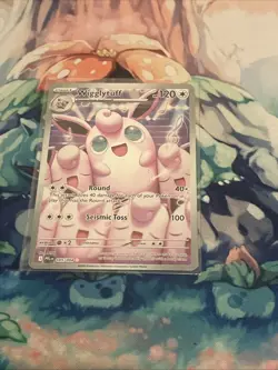 Pokemon TCG Wigglytuff 105/094 Illustration Rare Phantasmal Flames Mint - Image 1