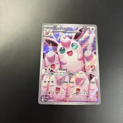Pokemon TCG Wigglytuff 105/094 Phantasmal Flames Illustration Rare NM - Image 1