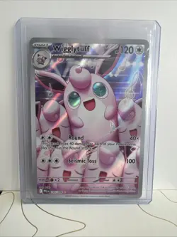 Pokemon TCG Wigglytuff Phantasmal Flames Illustration Rare 105/094 - Image 1