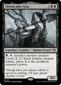 MTG - Ghoulcaller Gisa - Commander Masters - FOIL - Rare [NM] - Image 1