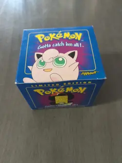 Limited Edition Pokemon 23 Karat Gold Plated Trading Card With Jigglypuff On Box - Image 1