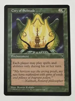 City of Solitude | MtG Magic the Gathering | Visions | English | M/NM - Image 1