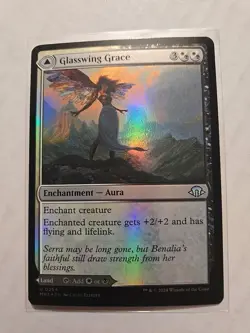 Glasswing Grace / Age-Graced Chapel (Foil) - Modern Horizons 3 - LP - Uncommon - Image 1