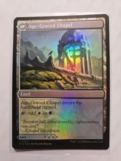 Glasswing Grace / Age-Graced Chapel (Foil) - Modern Horizons 3 - LP - Uncommon - Image 2