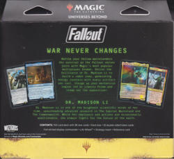 Magic: The Gathering Universes Beyond: Fallout - Science! Commander Deck 195166228532 - Image 2