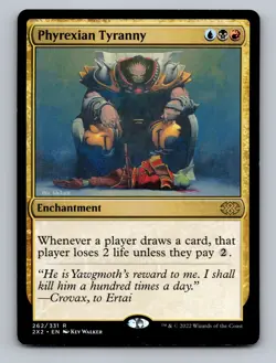 Phyrexian Tyranny R Double Masters 2022 262 NM - Image 1