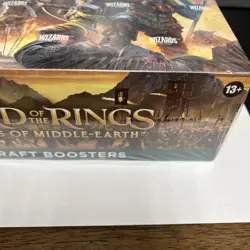 Lord Of The Rings Booster Box Draft Boosters Sealed New - Image 3