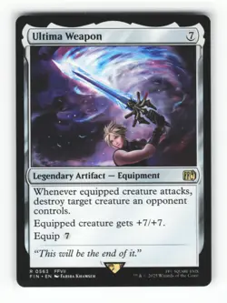 Ultima Weapon R FINAL FANTASY 563 NM Magic: The Gathering - Image 1