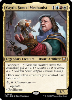 Cayth, Famed Mechanist - Commander: Modern Horizons 3 (M3C) - Image 1