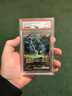 2025 POKEMON JAPANESE SV11B-BLACK BOLT SPECIAL ART RARE #169 ZEKROM EX PSA 10 - Image 1
