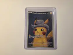 Pokemon Pikachu with Grey Felt Hat Promo Scarlet & Violet SVP1 - Image 1