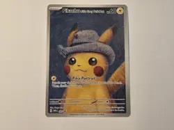Pokemon Pikachu with Grey Felt Hat Promo Scarlet & Violet SVP1 - Image 3