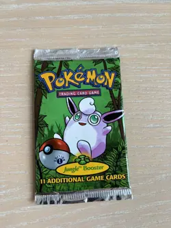 Pokemon Jungle first edition Booster Pack Wigglytuff 1st HeavyU 20.99g - Image 3