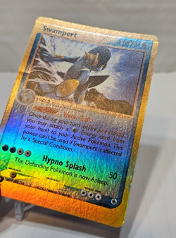 Swampert 13/109 Reverse Holo Rare Ex Ruby & Sapphire MISPRINT ERROR Pokemon 547 - Image 3