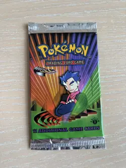 Pokemon TCG Gym Challenge 1st Edition Booster Pack Koga WOTC 20.99g HeavyU - Image 4