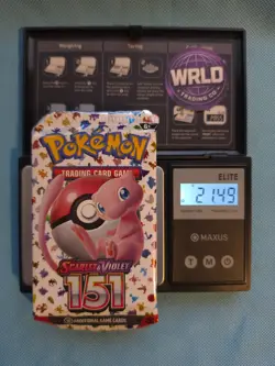 Pokemon TCG 151 Booster Pack HEAVY!! 🔥 21.49g (Factory Sealed)✅ - Image 1
