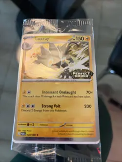 Pokemon Luxray 028/088 Perfect Order Best Buy Stamped Promo Sealed NM Mint - Image 1