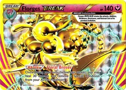 Lightly Played, English Pokemon Regular Florges-BREAK - 104/162 - Rare BREAK XY - Image 1