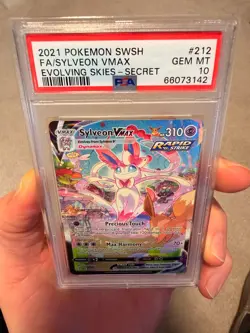 POKEMON SWORD & SHIELD FA/SYLVEON VMAX EVOLVING SKIES-SECRET PSA 10 - Image 4