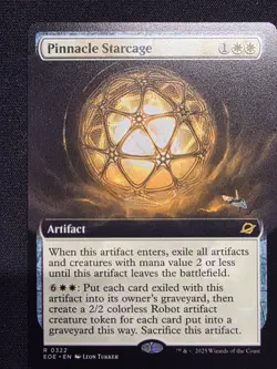 Pinnacle Starcage Extended Art - EOE 0322 - NM - MTG Magic - Image 1