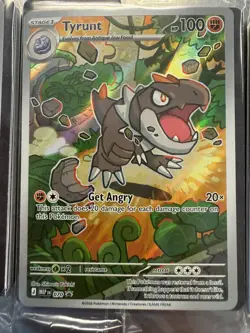 Sealed Tyrunt 070 - Pokemon TCG - Perfect Order Black Star Promo Holo - Image 3