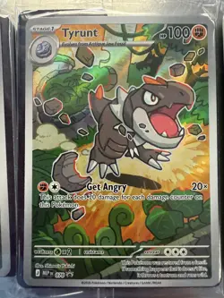Sealed Tyrunt 070 - Pokemon TCG - Perfect Order Black Star Promo Holo - Image 5