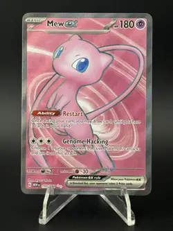 2023 Pokemon SV 151 Mew ex #193/165 Full Art Mint - Image 1