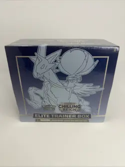 Pokemon Chilling Reign Elite Trainer Box Ice Rider Calyrex (Read Description) - Image 1