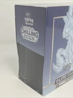 Pokemon Chilling Reign Elite Trainer Box Ice Rider Calyrex (Read Description) - Image 3