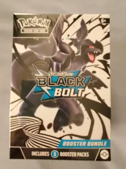 Pokemon TCG: Scarlet & Violet Black Bolt Factory Sealed Booster Bundle Box - Image 1