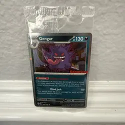 Gengar 050 Promo GameStop Stamped NM Pokemon Perfect Order - Image 1