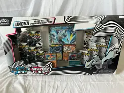 Pokemon Black Bolt/White Flare Unova Heavy Hitters Box - SEALED (see photos) - Image 1