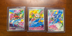 Pokemon TCG First Partner Illustration Collection Series 1 Gen 7 Alola Starters - Image 1