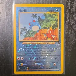 Pokemon Marill 11/18 Southern Islands Reverse Holo Promo 2001 Pokemon Company - Image 2