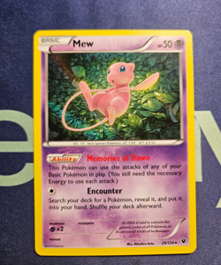 Mew 29/124 Pokemon XY: Fates Collide Holo - Image 1