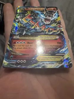 M Charizard EX 12/83 XY Generations Holofoil Ultra Rare Pokemon TCG LP Gradeable - Image 2