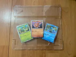 Mint Pokemon 151 Charmander Squirtle Bulbasaur 151 SV Promo Poster Collection - Image 2