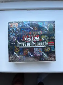 Yu-Gi-Oh Maze of Muertos Booster Box - Brand New Factory Sealed (24 Packs) - Image 1