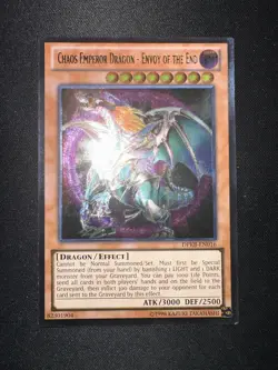 Yu-gi-oh! Chaos Emperor Dragon Envoy of the End Ultimate DPKB-EN016 Near Mint - Image 1