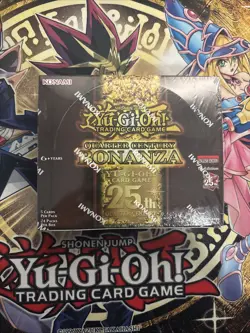 Yugioh Quarter Century BONANZA Booster Box 1st Edition Factory Sealed - Image 1