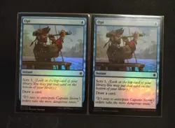 2x Foil Opt Ixalan 065/279 card magic Craig Spearing MTG LP Instant Blue - Image 1