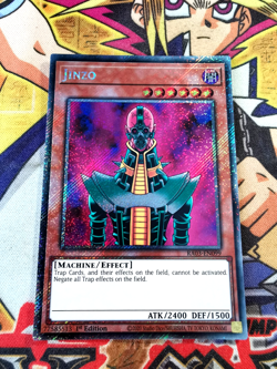 Jinzo ra03-en099 1st Edition (NM+) Platinum-Secret Rare Yu-Gi-Oh! - Image 1