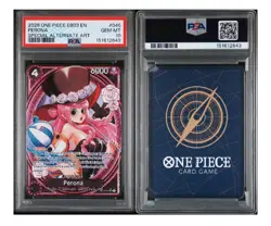 One Piece Card Game TCG Perona EB03-045 Alt Art SP PSA 10 Heroines Edition - Image 5