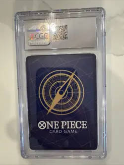 CGC 10 💎 2023 PELL Kingdoms of Intrigue One Piece English OP04-013 SR - Image 2