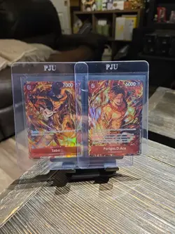 One Piece Illustration Box Vol.5 Portgas D Ace ST15-005 Sabo Op-05-007 Promo’s - Image 1