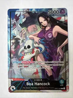 Boa Hancock PSA Magazine Leader Promo OP07-038 - Image 1
