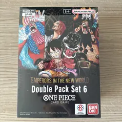 One Piece Display 8x Double Pack 6 DP06 DP-06 Emperors In The New World English - Image 1